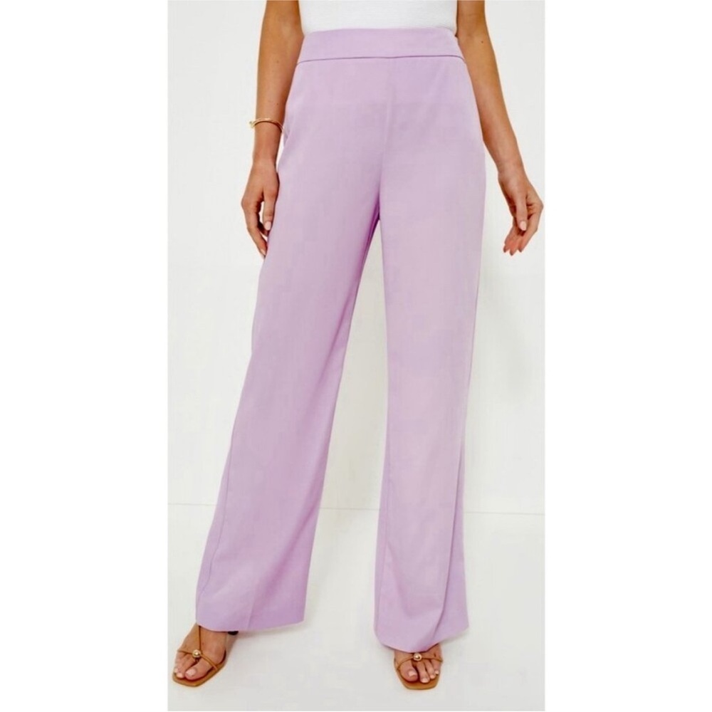 Tuckernuck Lavender Wide-Leg Trousers